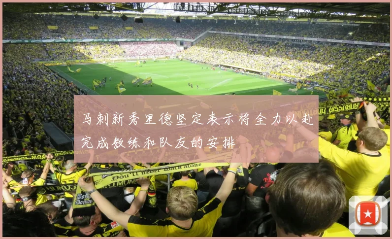 马刺新秀里德坚定表示将全力以赴完成教练和队友的安排
